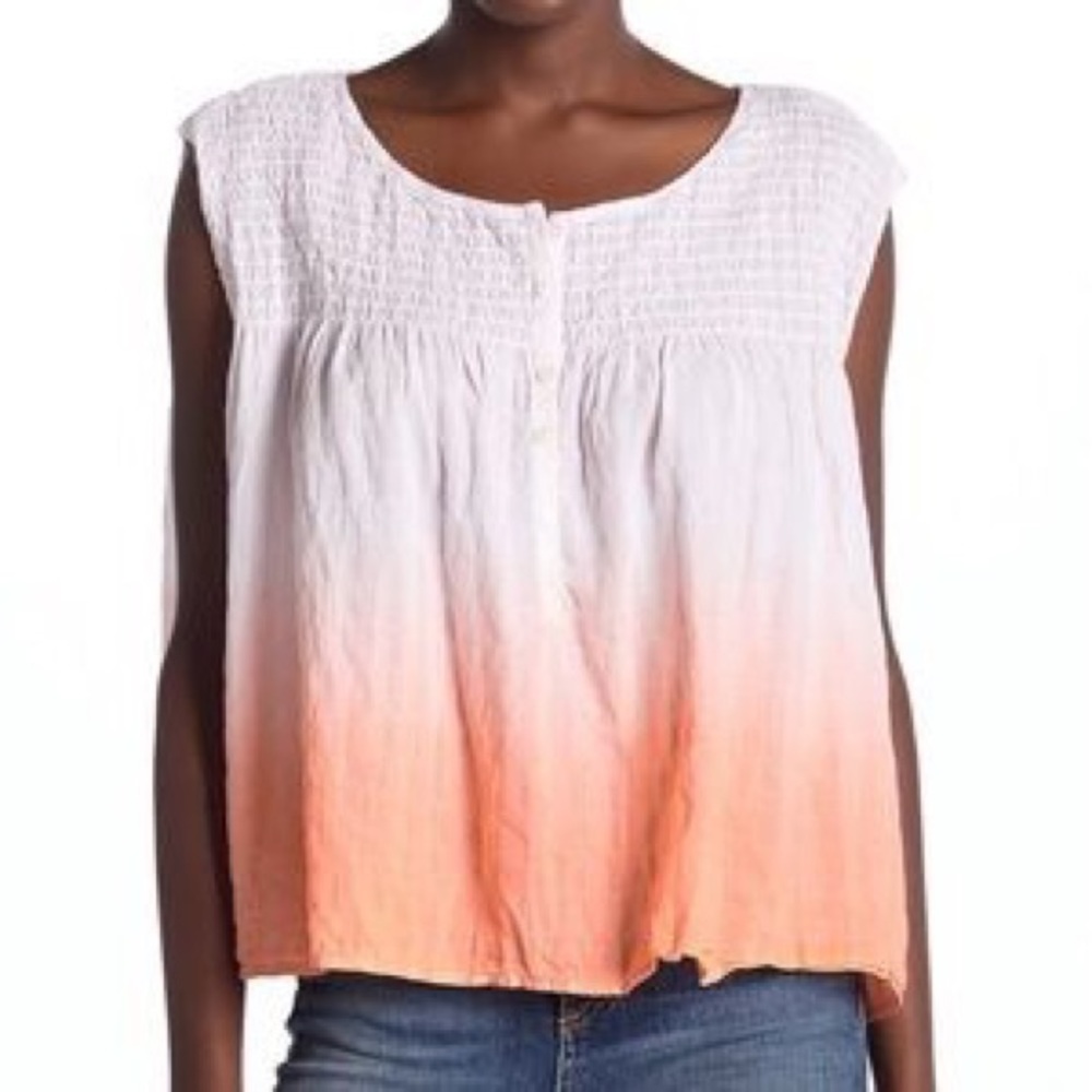 Free People | Little Bit of Something Ombre Blouse